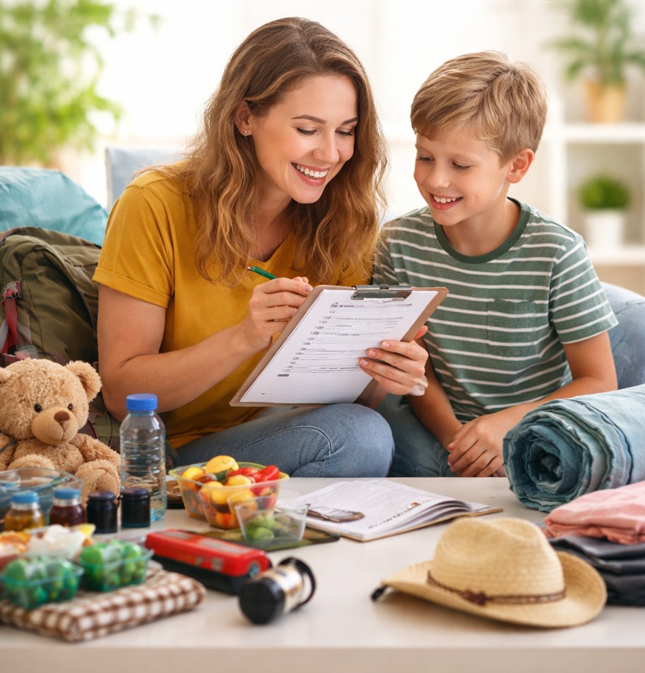 Camping mit ADHS Kind Packliste